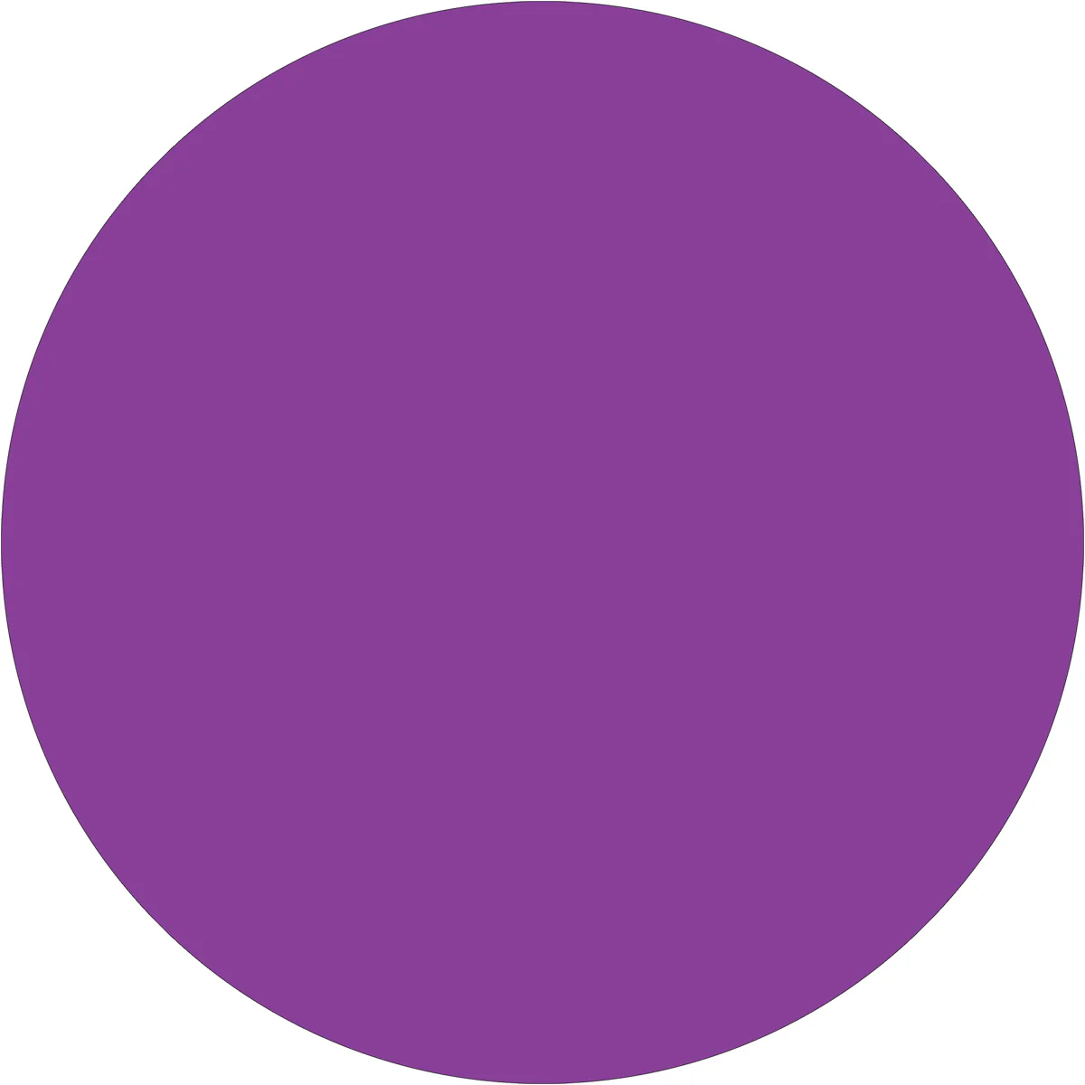 1 1/2" Purple Inventory Circle Labels 500/Roll