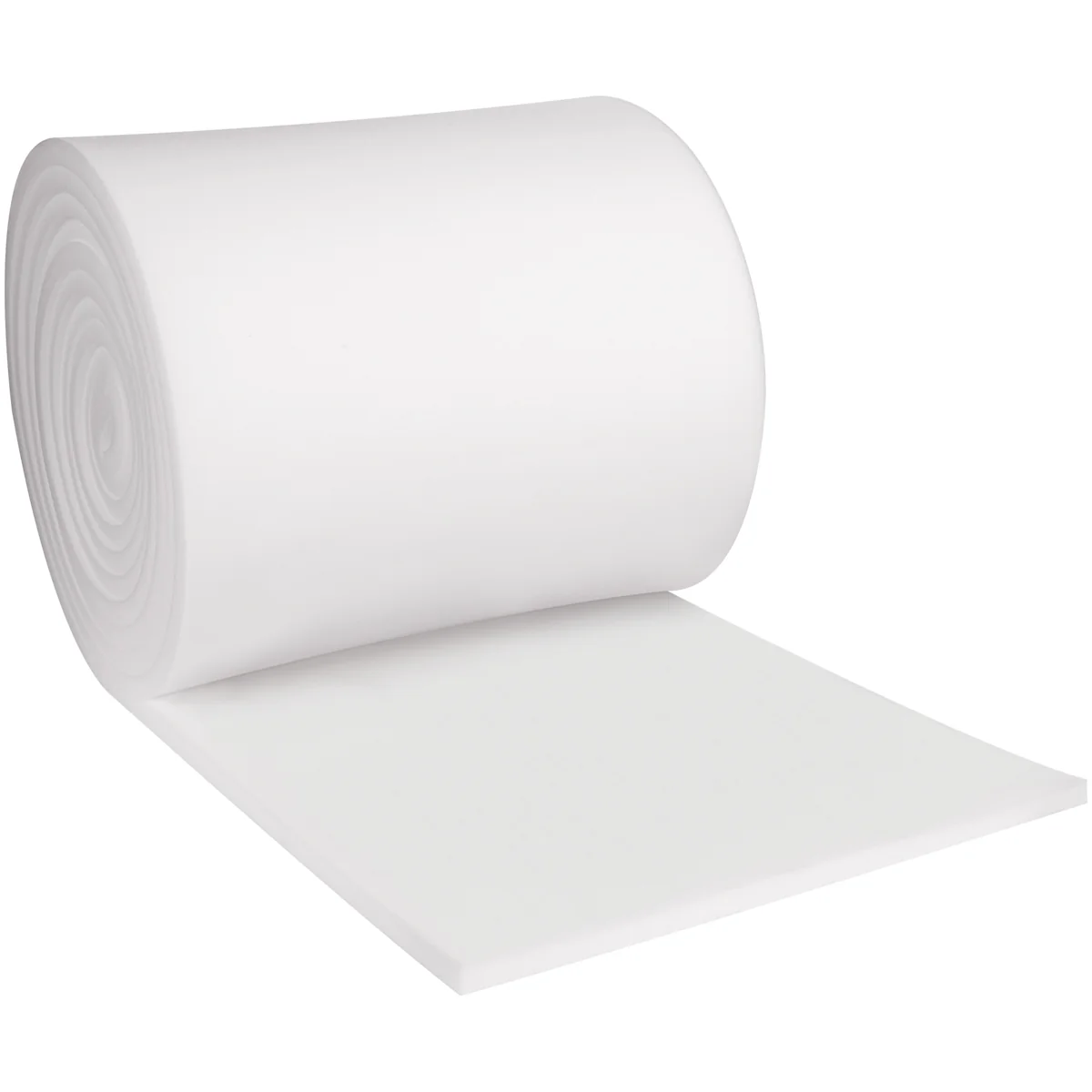 1/2" x 24" x 72 Feet/Roll Soft Foam Roll