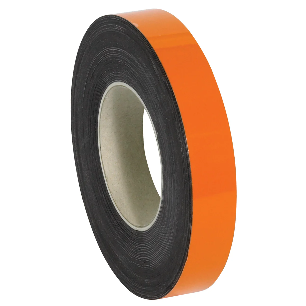 1" x 100 Foot - Orange Warehouse Labels - Magnetic Rolls