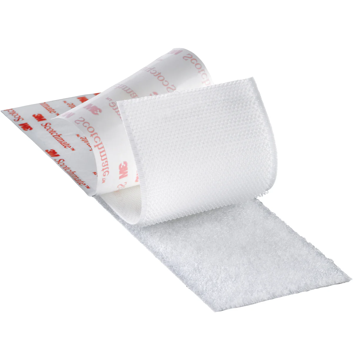 1" x 150' - Hook White 3M SJ3572 Scotchmate Fastener 3/Case
