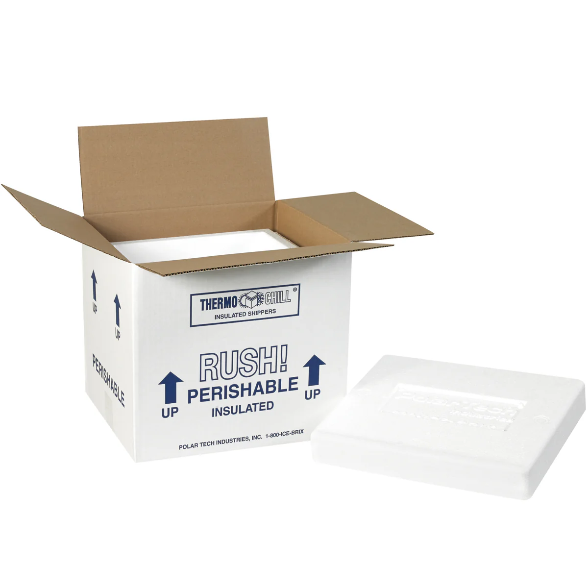 10 1/2 x 8 1/4 x 9 1/4 Insulated Shipping Kit 2/Case
