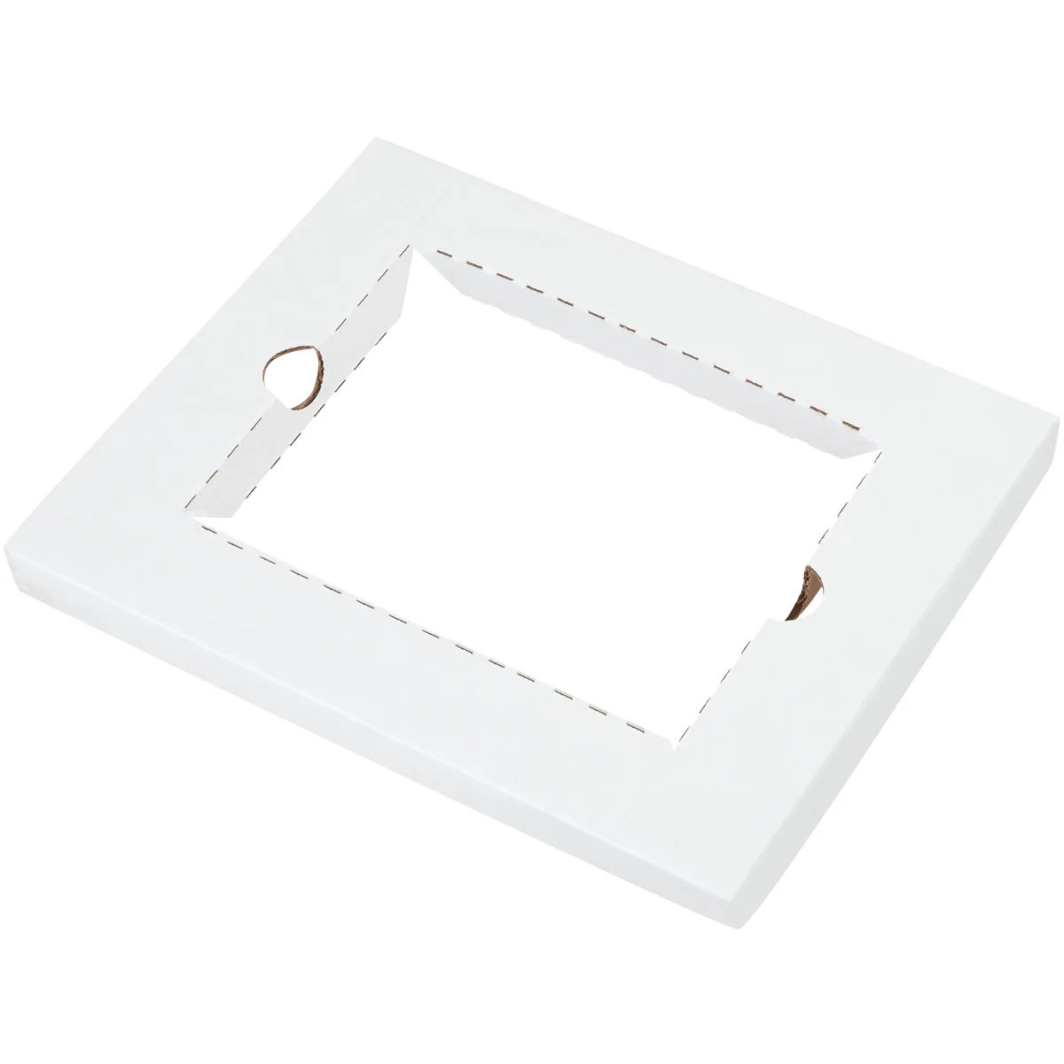 10 5/16 x 12 11/16 White DVD Literature Insert 50/Bundle - Image 2