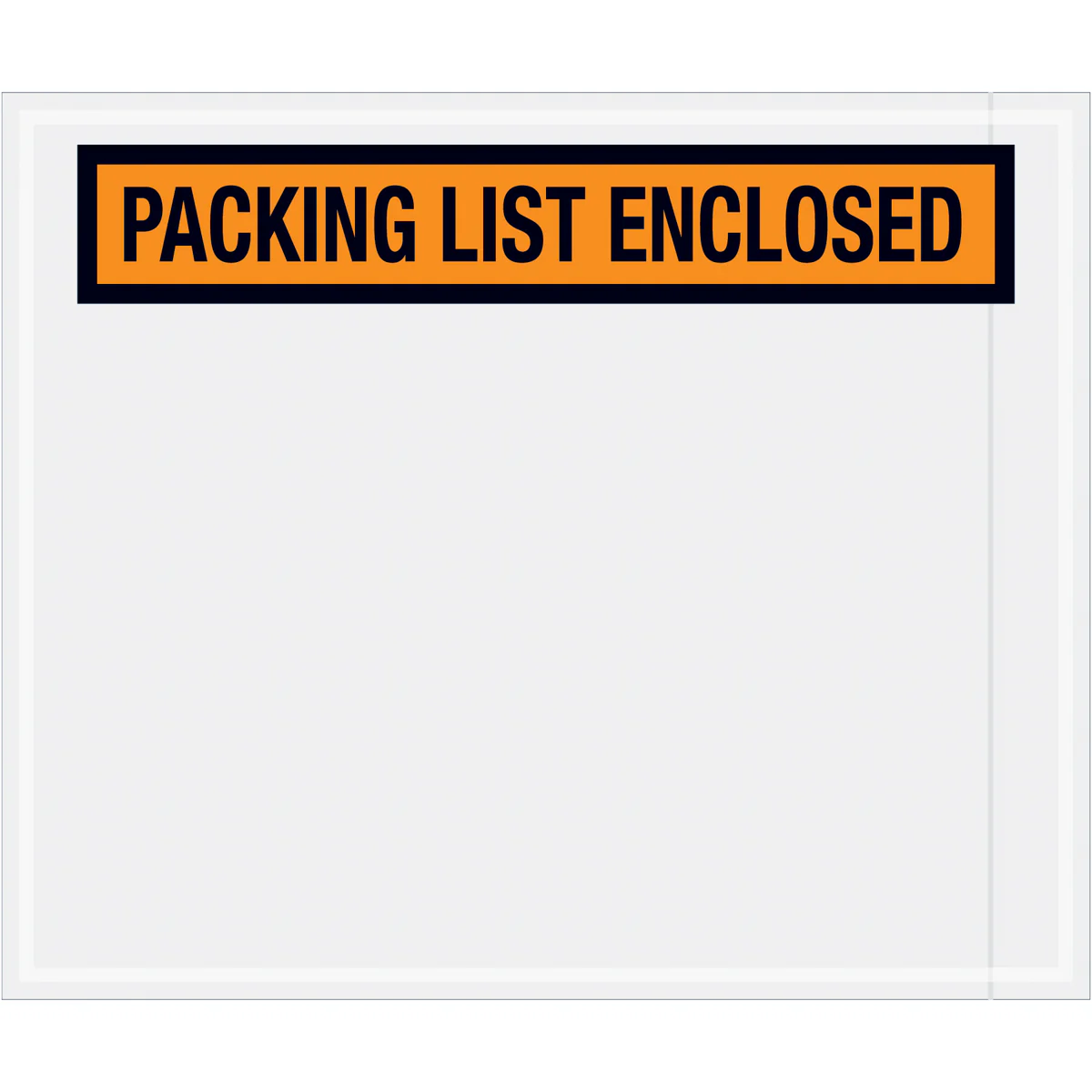 10 x 12 Packing List Envelopes (Panel Face) - ORANGE 500/Case