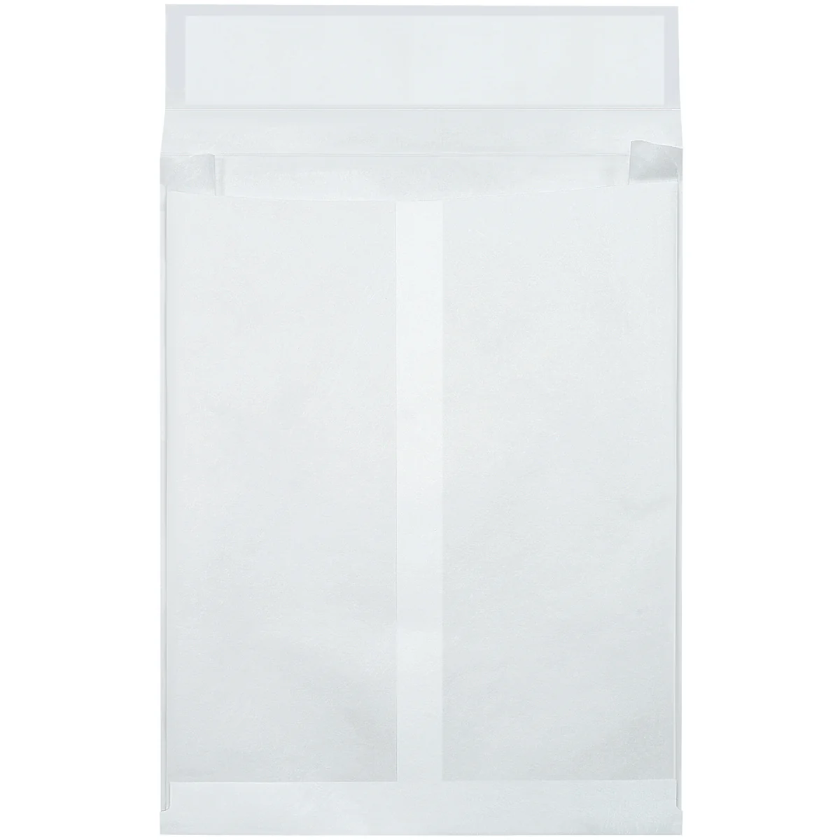 10 x 13 x 2 Expandable White Tyvek Envelopes - Side Loading 100/Case