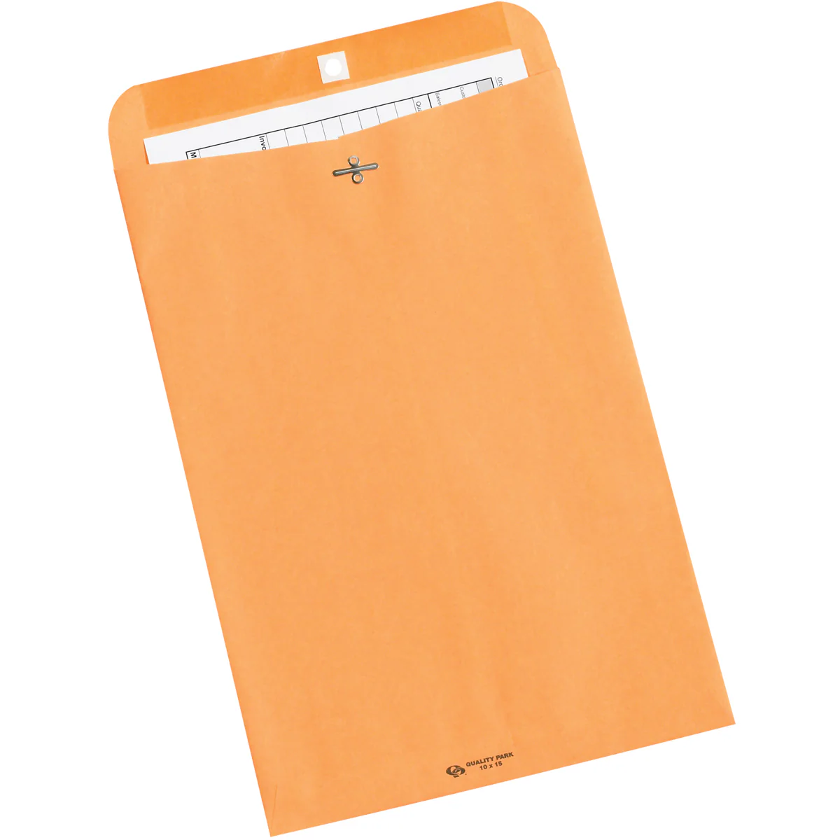10 x 15 Kraft Clasp Envelopes 500/Case