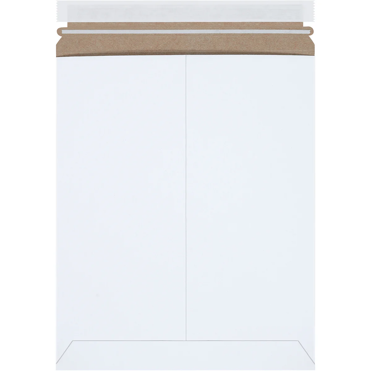 11 x 13 1/2 Self-Seal White Rigid Mailer 100/Case