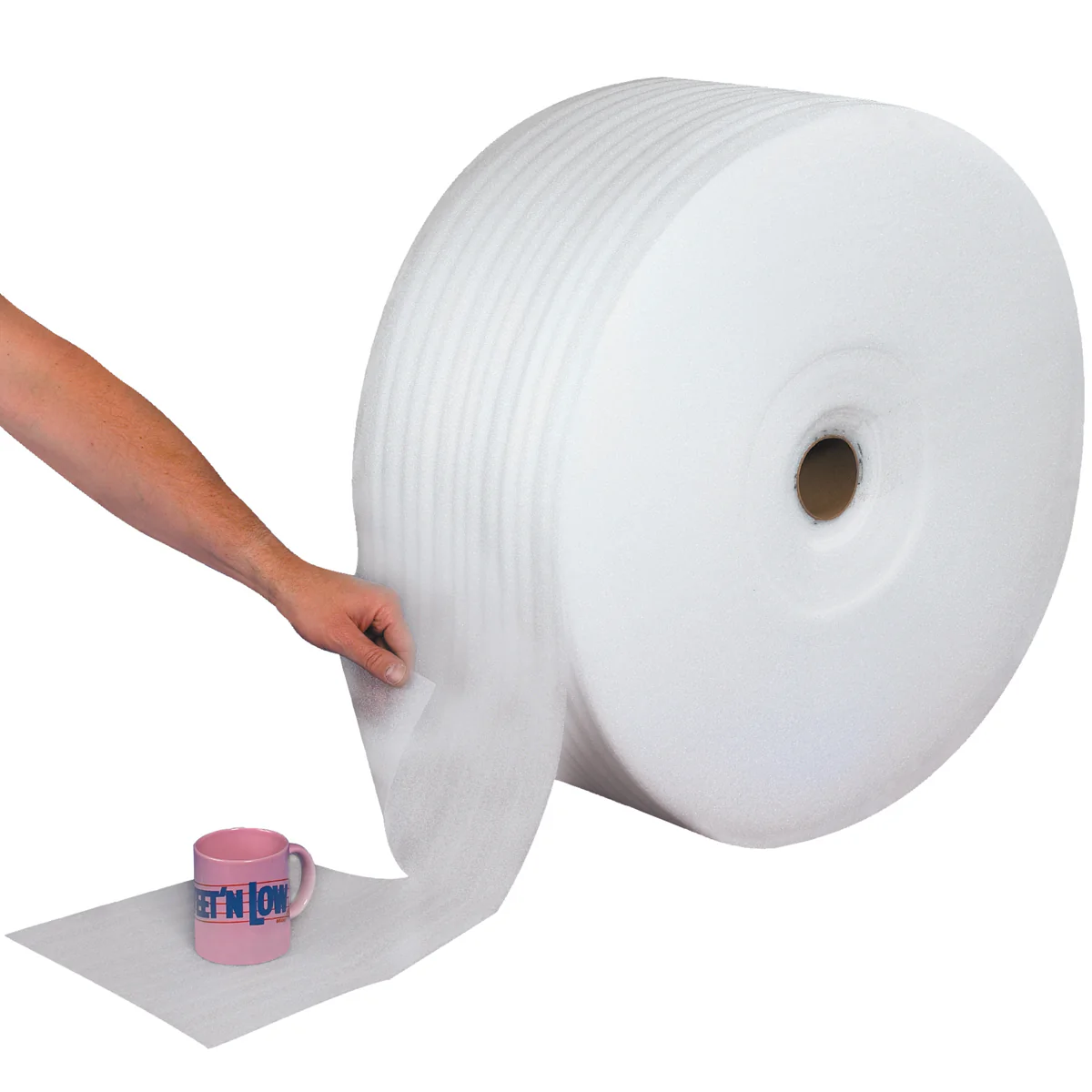 12" (1/8" Thick) Poly Foam Roll 188 Feet/Roll