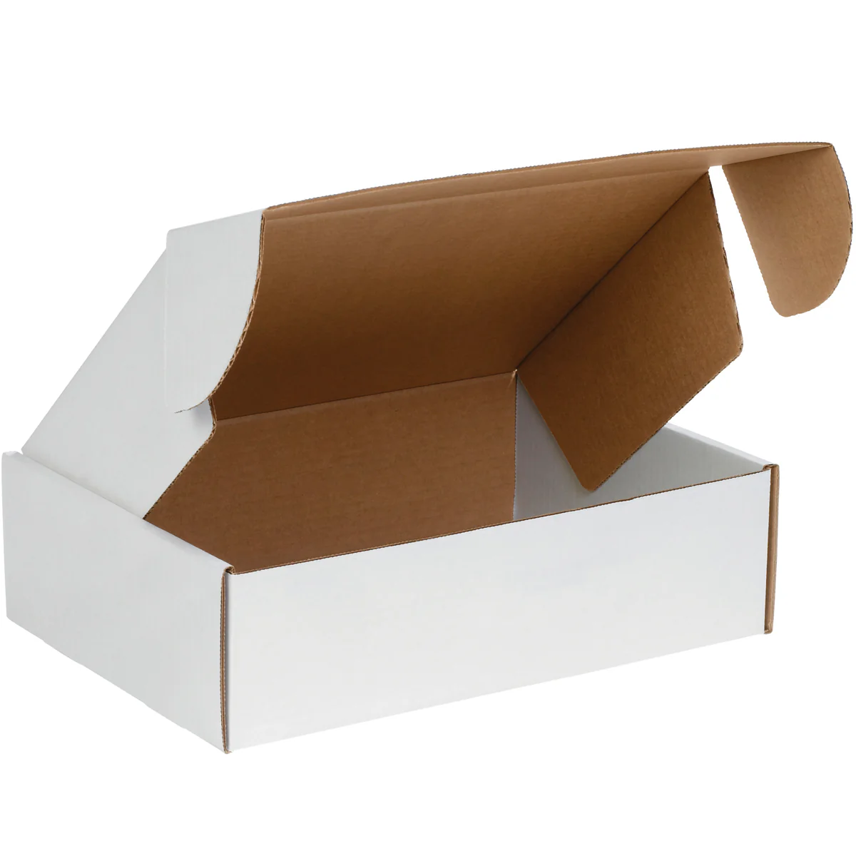 12 x 10 x 4 White Deluxe Literature Mailers 50/Bundle