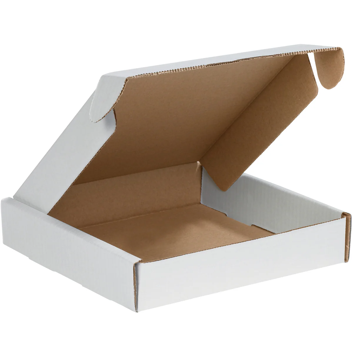 12 x 12 x 2 White Deluxe Literature Mailers 50/Bundle
