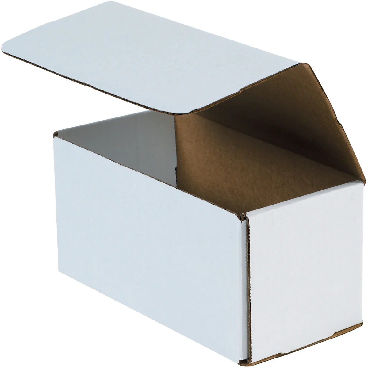 13 1/2 x 3 1/2 x 3 1/2 White Corrugated Mailers 50/Bundle