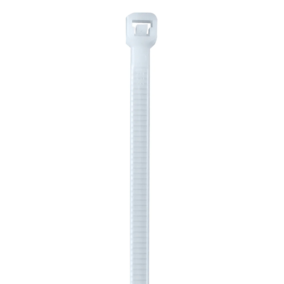 14" (40 lb Tensile) Clear Nylon Cable Ties 500/Case