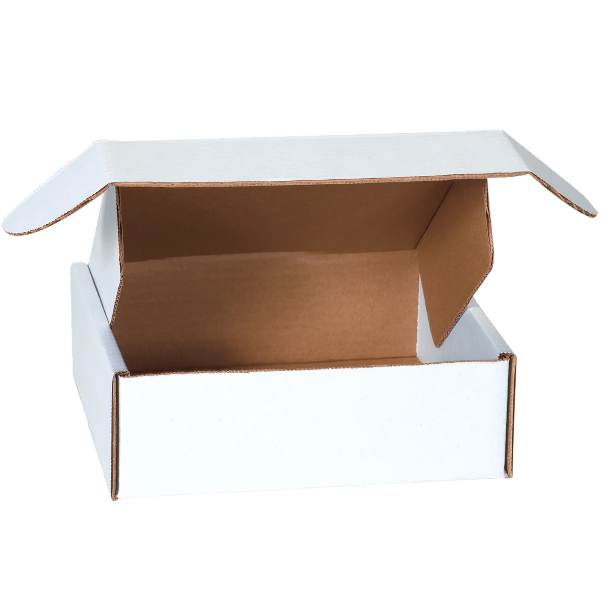 15 1/8 x 11 1/8 x 4 White Deluxe Literature Mailers 50/Bundle