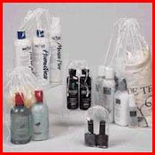 15 x 18 (2 mil) Clear Double Drawstring Bags 1000/Case - Image 2