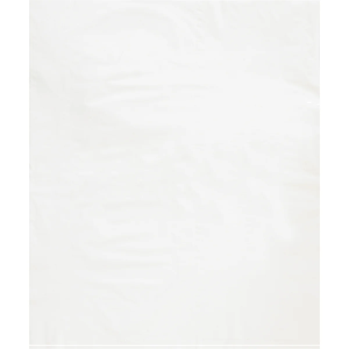 15 x 18 - 2 Mil White Flat Poly Bags 1000/Case