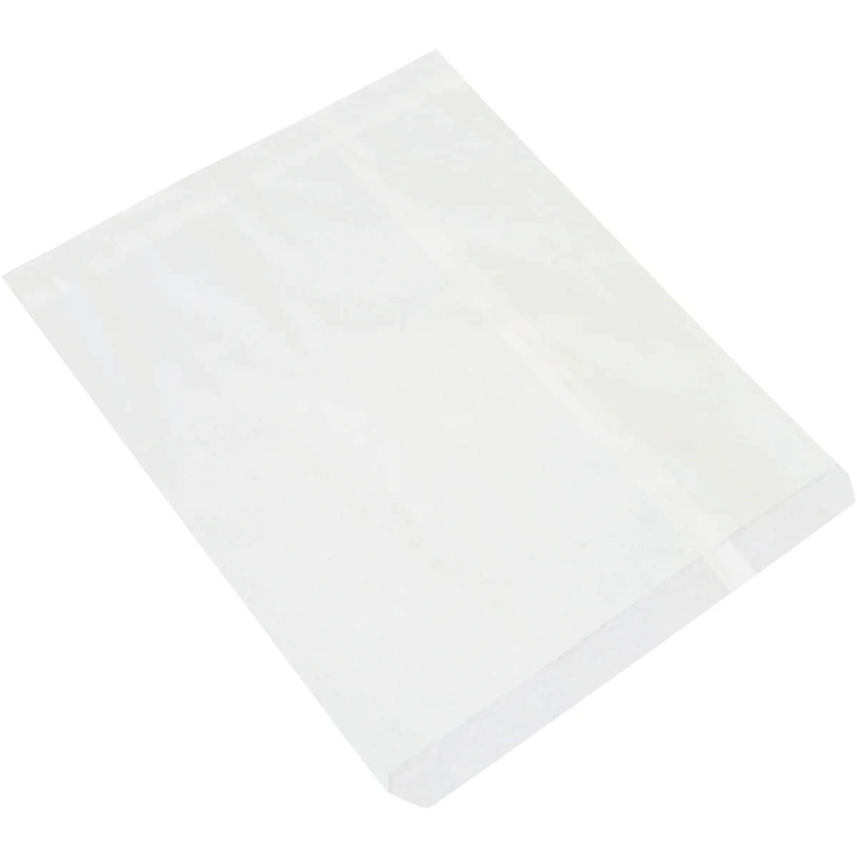 15 x 18 White Flat Merchandise Bags 500/Case