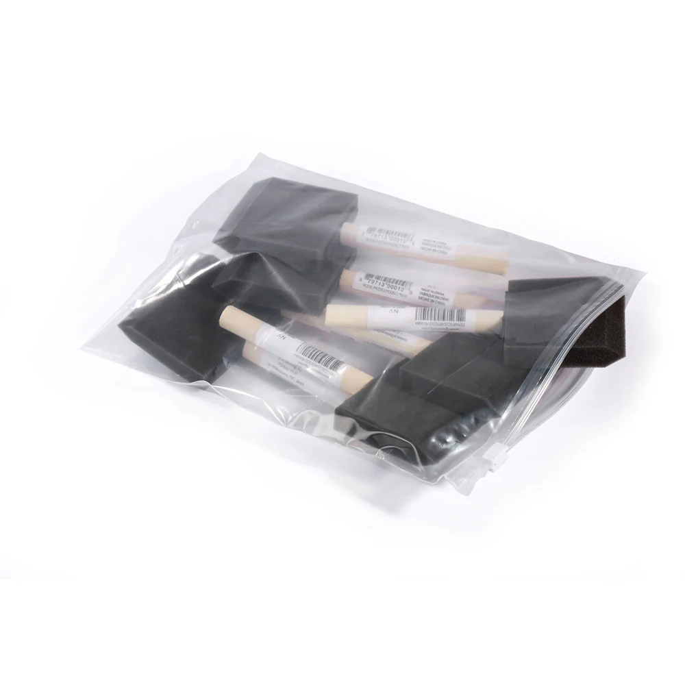 16 x 16 (3 mil) Slider Grip Reclosable Poly Bags 250/Case