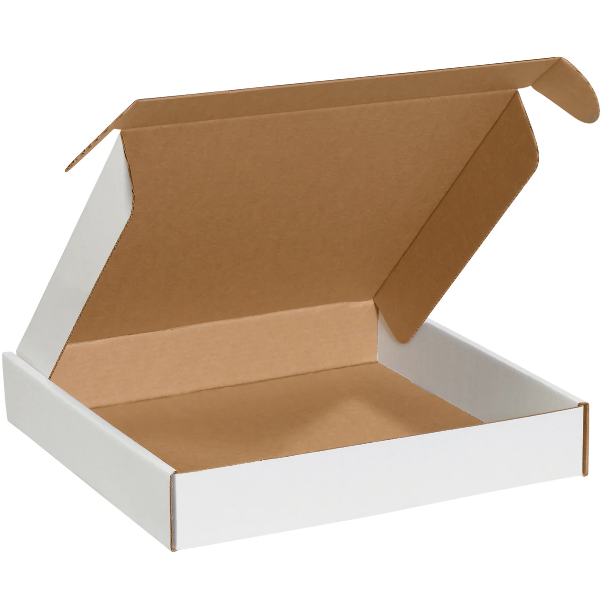 16 x 16 x 2 3/4 White Deluxe Literature Mailers 50/Bundle