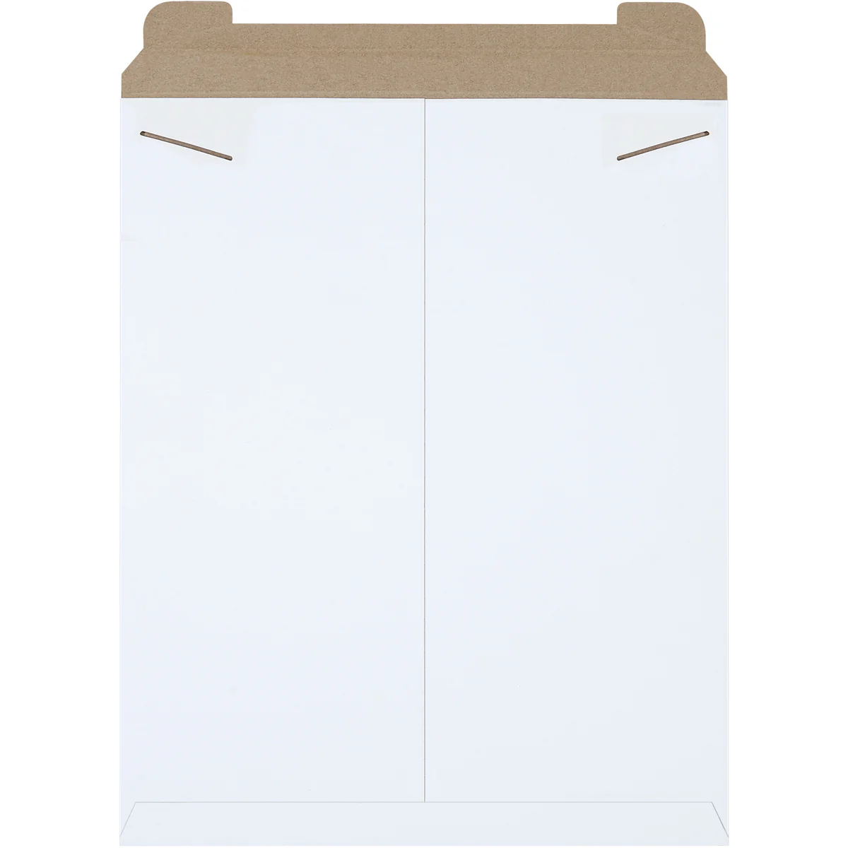 17 x 21 White Rigid Mailer 100/Case