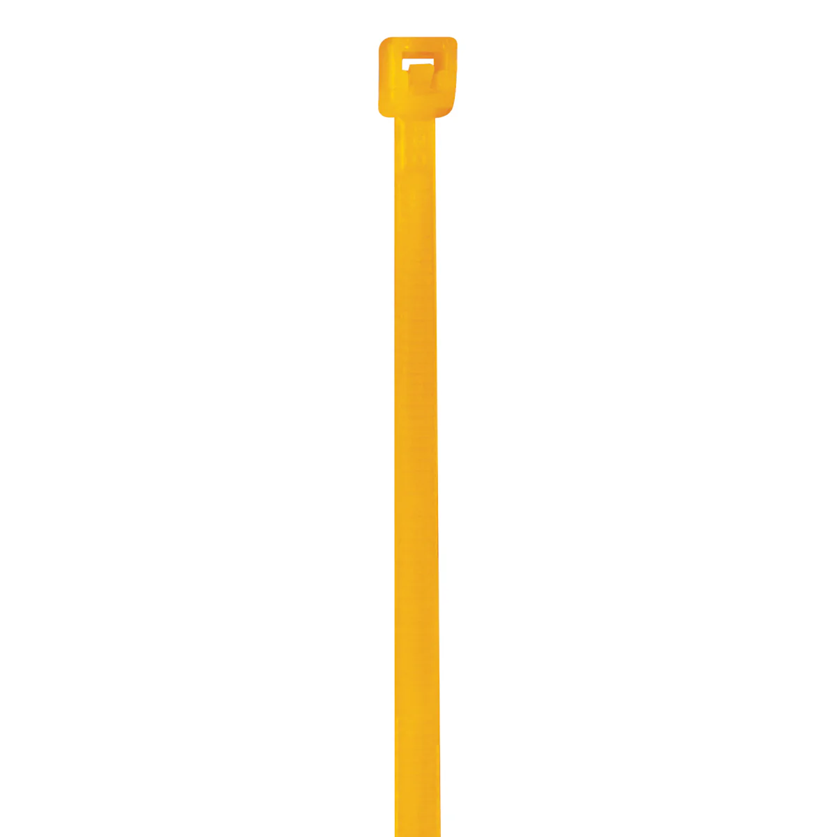 18" (50 lb Tensile) Fluorescent Orange Cable Ties 500/Case