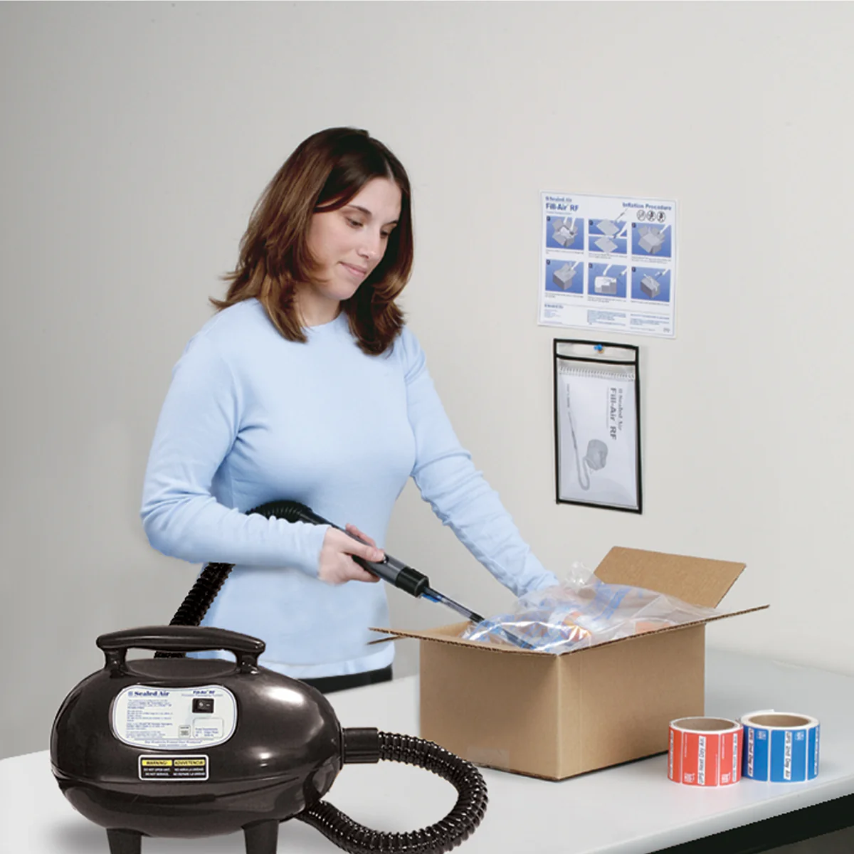 18 x 36 Fill-Air RF Bags 125/Case