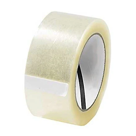 2" x 110 Yard Clear (1.7 mil) Packing Tape - 6/Case - Image 2