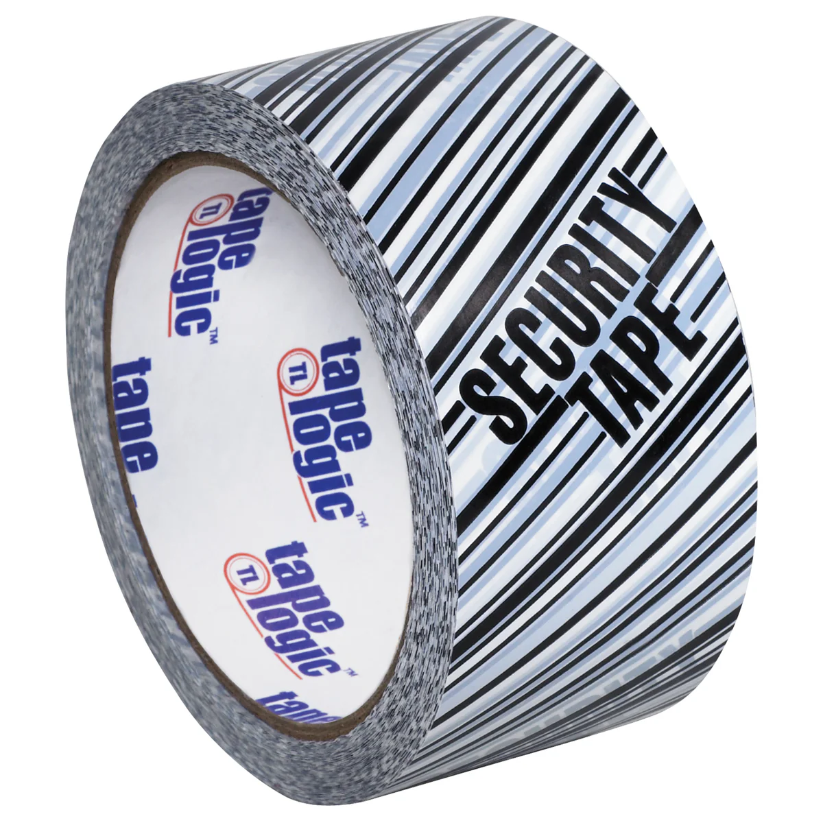 2" x 110 yds. "Security Tape" Print Security Tape 6/Case