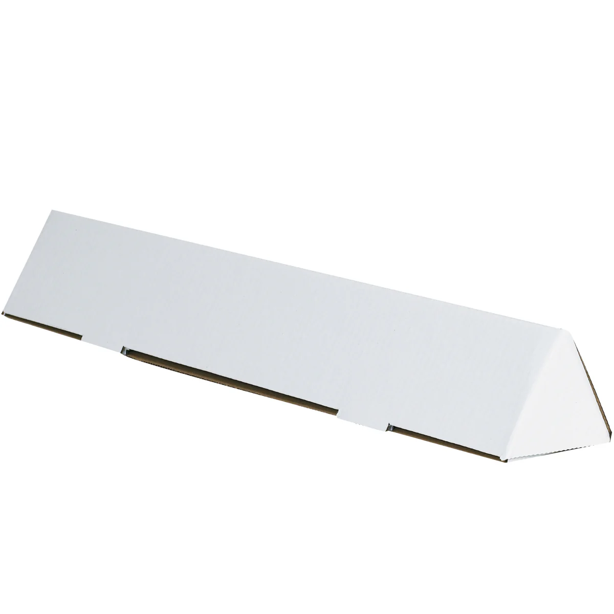 2 x 36 1/4 Triangular White Corrugated Mailing Tube 50/Bundle