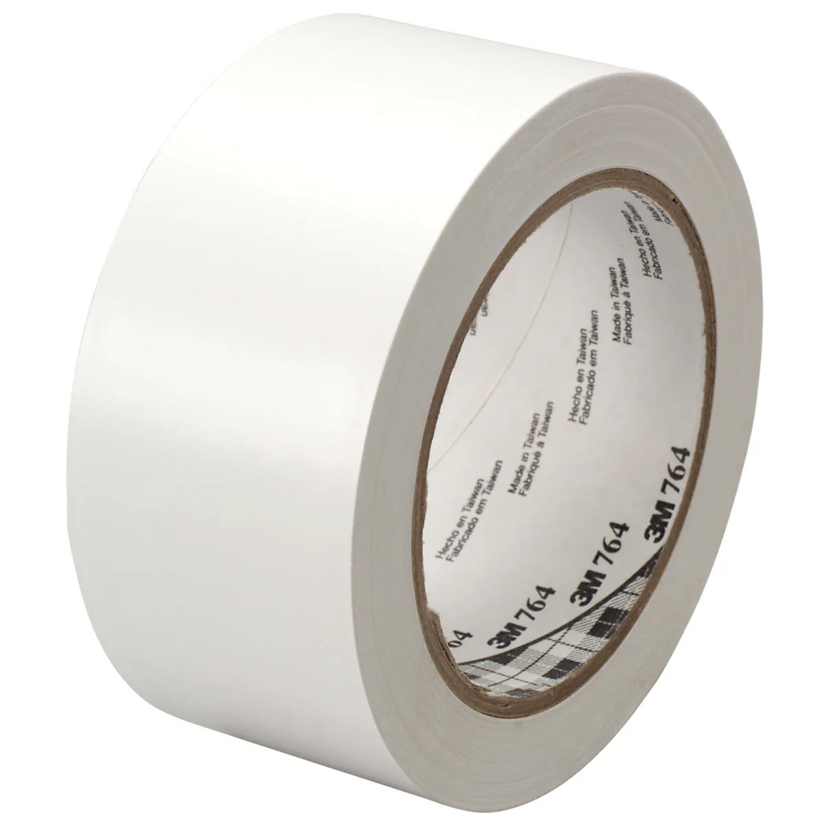2" x 36 yds. White 3M 764 Vinyl Tape 24/Case