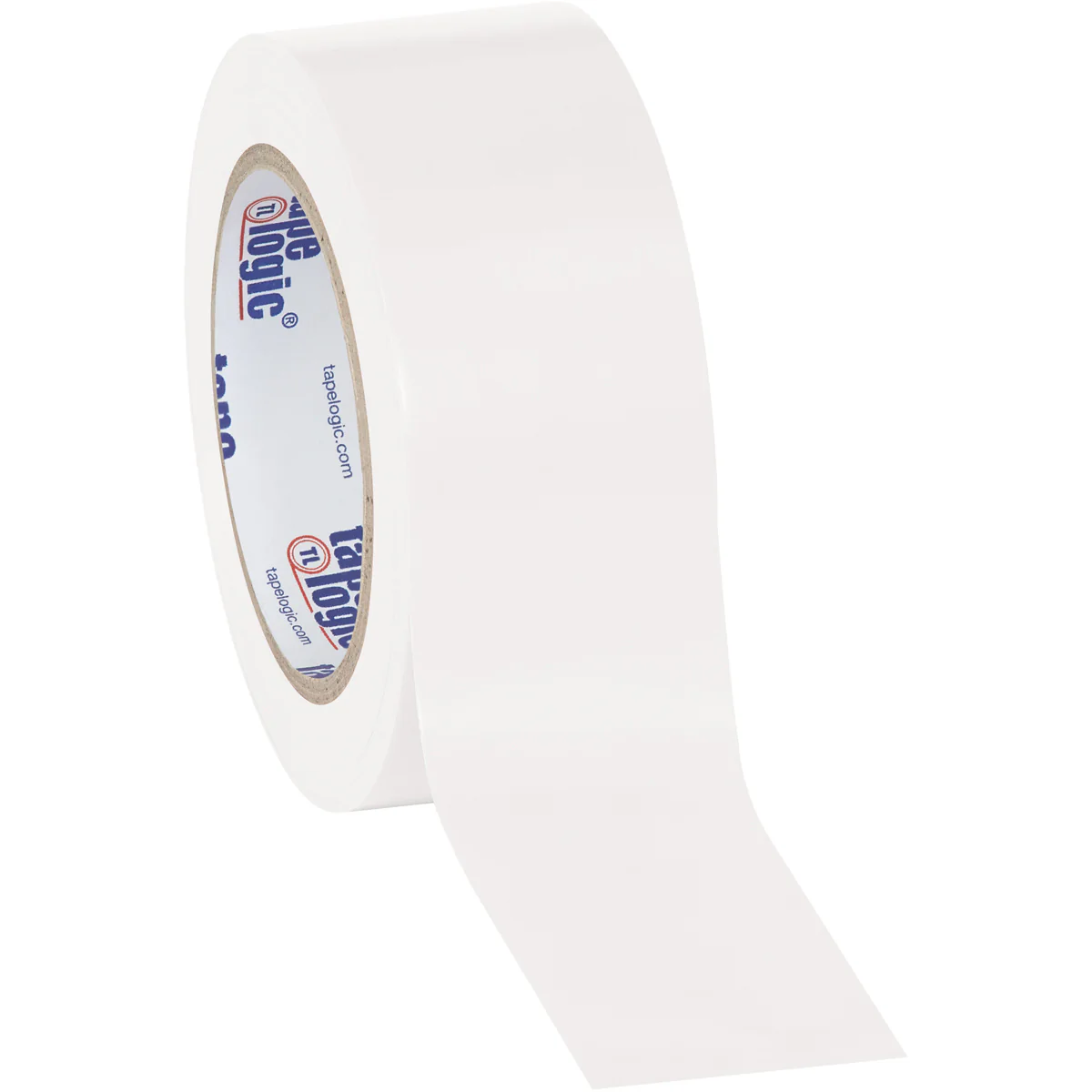 2" x 36 yds. White Solid Vinyl Safety Tape 3/Case