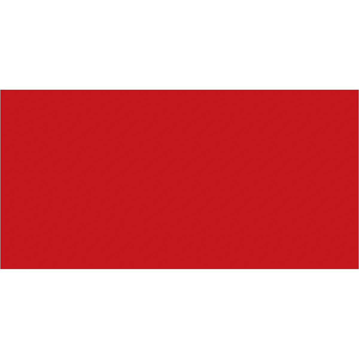 2 x 4" Red Inventory Rectangle Labels 500/Roll