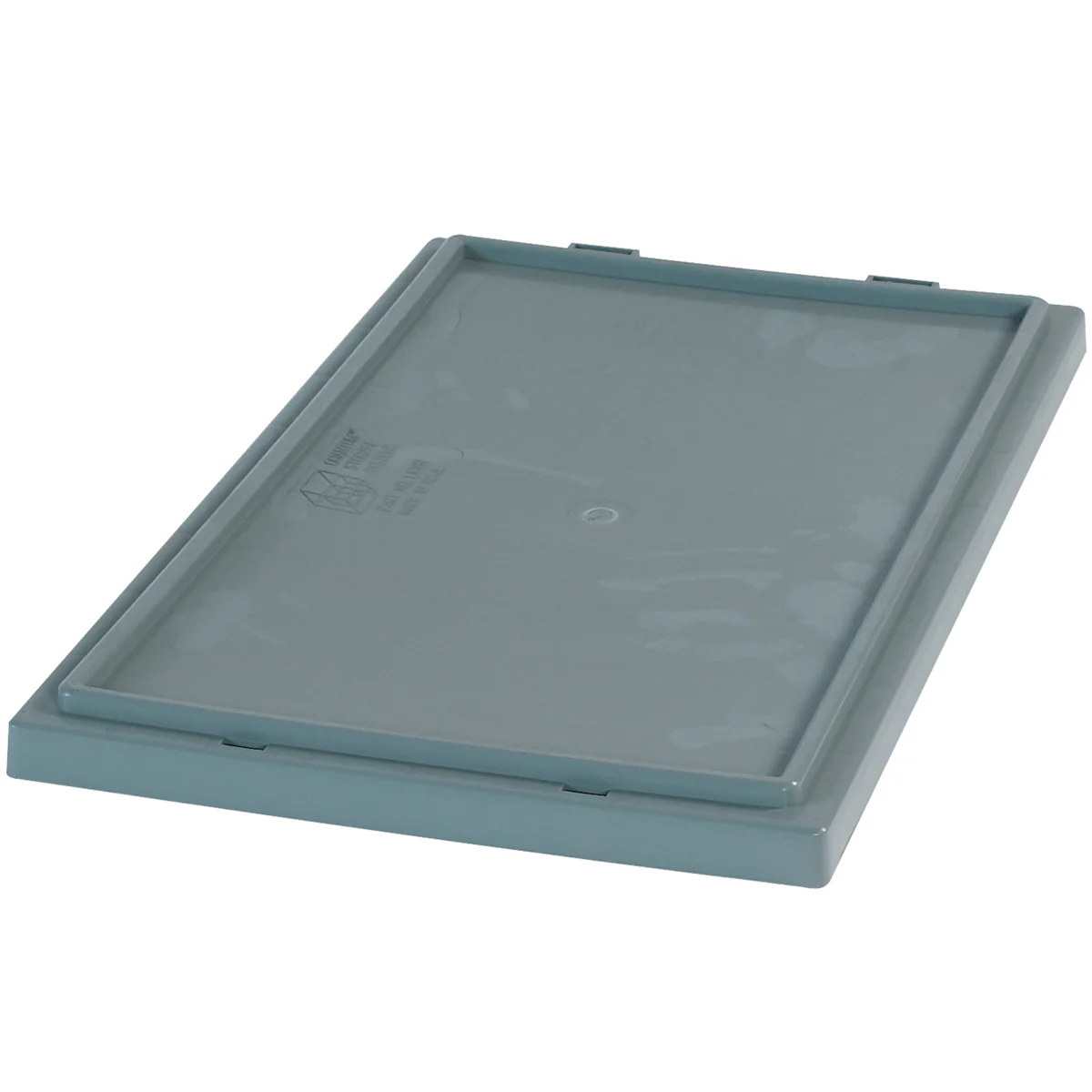 20 7/8 x 18 1/4 Gray Stack & Nest Lids 3/Case