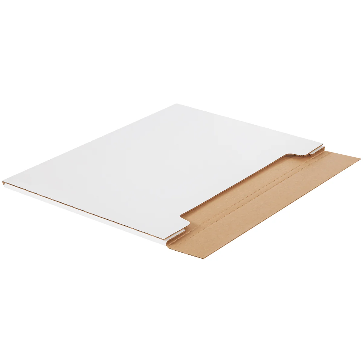 20 x 16 x 1/4 White Jumbo Fold Over Mailers 20/Bundle
