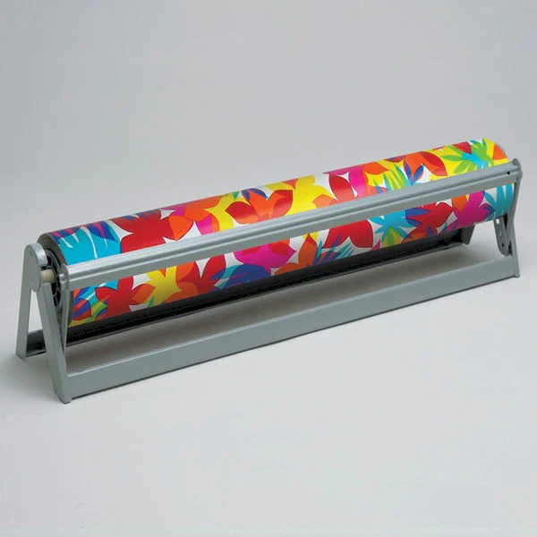 24" Wide (9" Diameter Roll) Single Roll Dispenser / Cutter