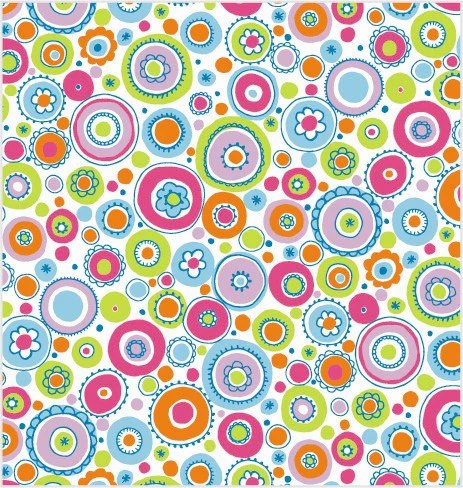 24" x 833 Feet Happy Dots Full Ream Gift Wrap