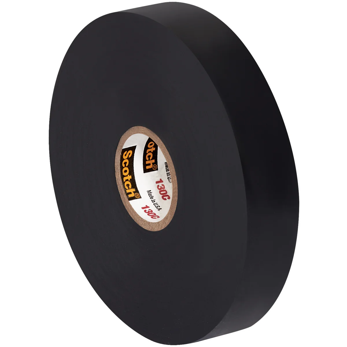 3/4" x 30 Feet Black 3M 130C Electrical Tape 24/Case