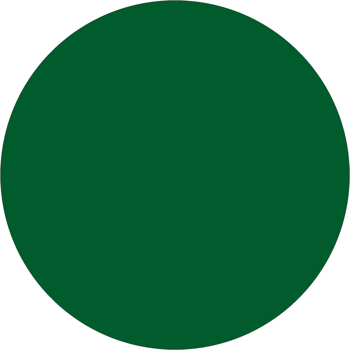 3" Green Inventory Circle Labels 500/Roll
