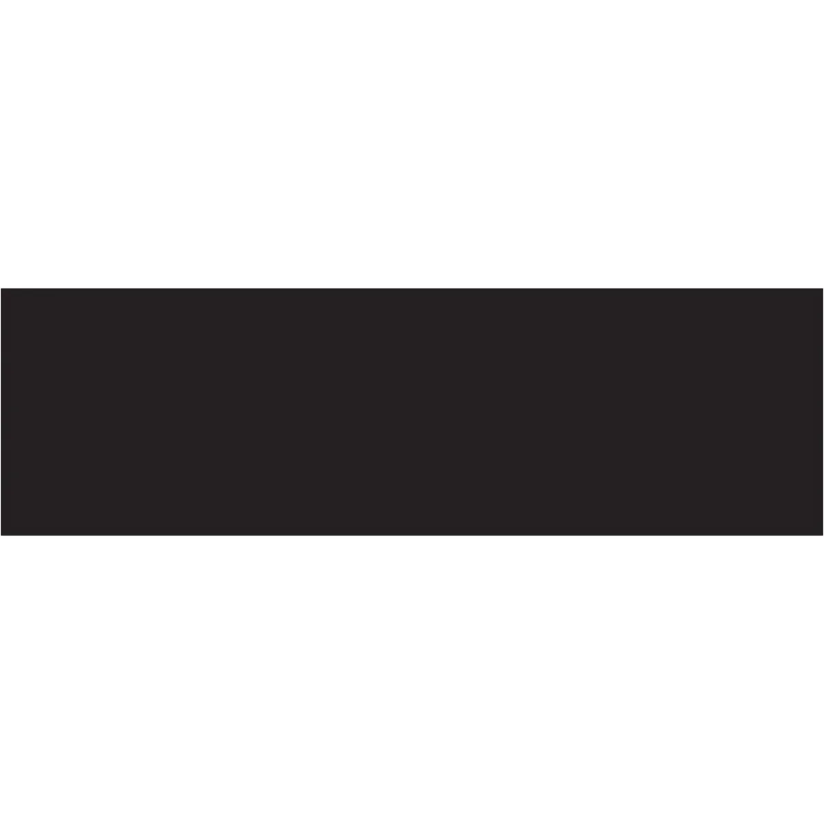 3 x 10" Black Inventory Rectangle Labels 250/Roll