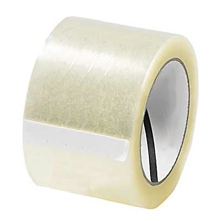 3" x 110 Yard Clear (2 mil) Packing Tape 24/Case - Image 2