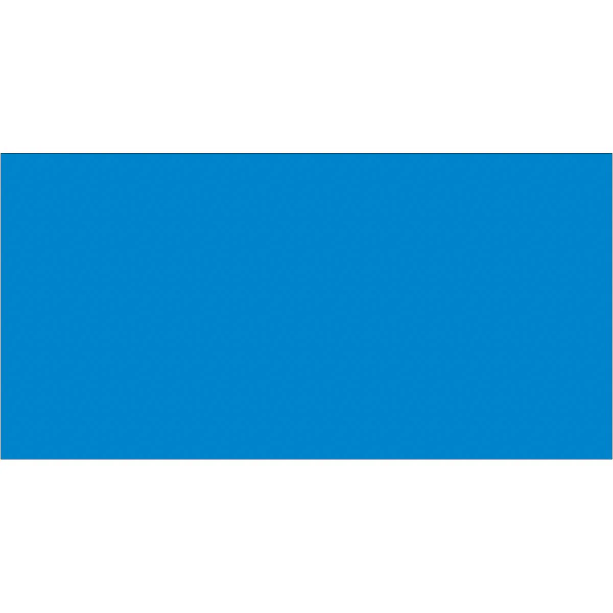3 x 6" Light Blue Inventory Rectangle Labels 250/Roll