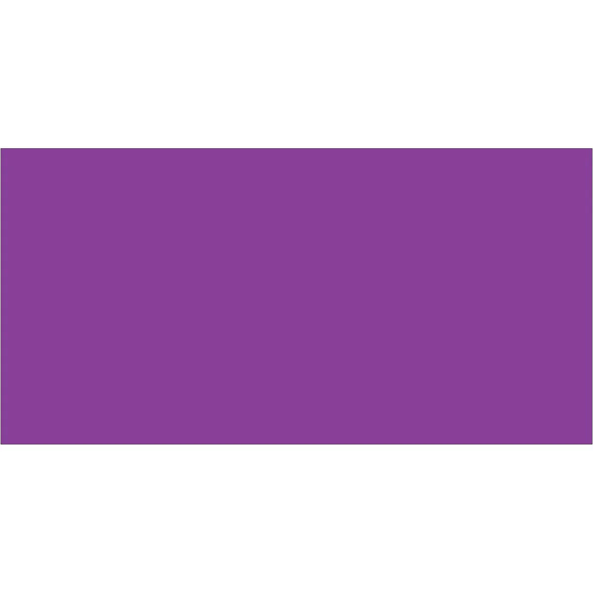 3 x 6" Purple Inventory Rectangle Labels 250/Roll