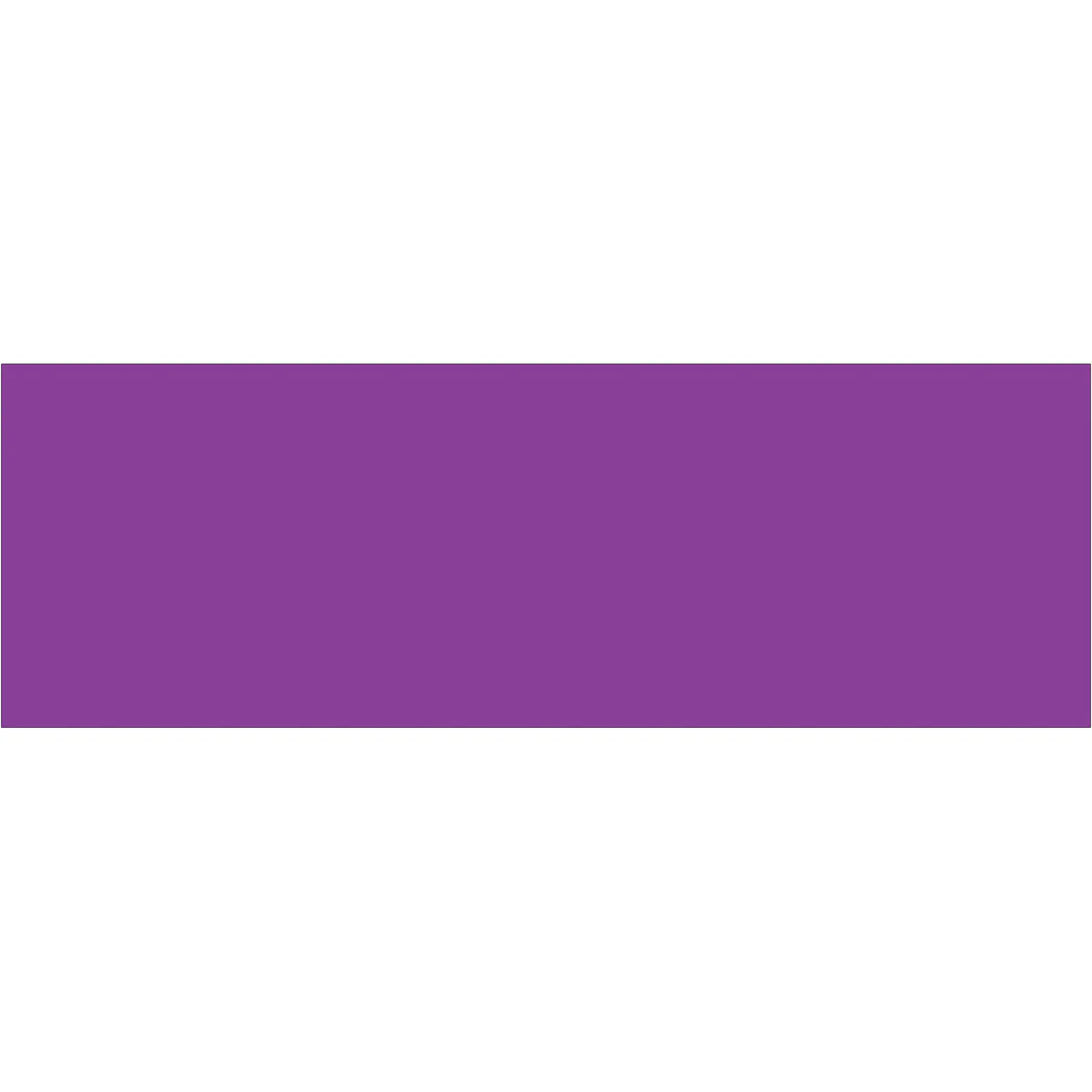 3 x 9" Purple Inventory Rectangle Labels 250/Roll
