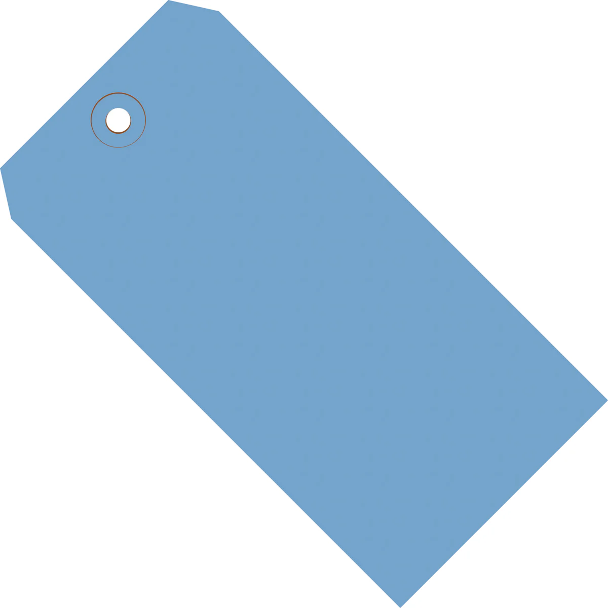 4-1/4 x 2-1/8 Royal Blue Tags (THICK BOARD - 13 POINT) 1000/Case