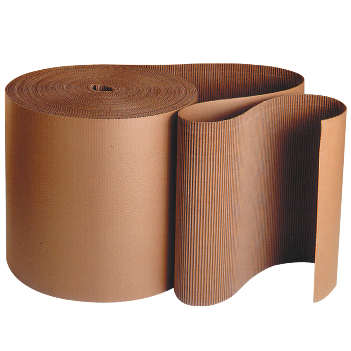 4" A-Flute Single Faced Corrugated 250 Feet/Roll