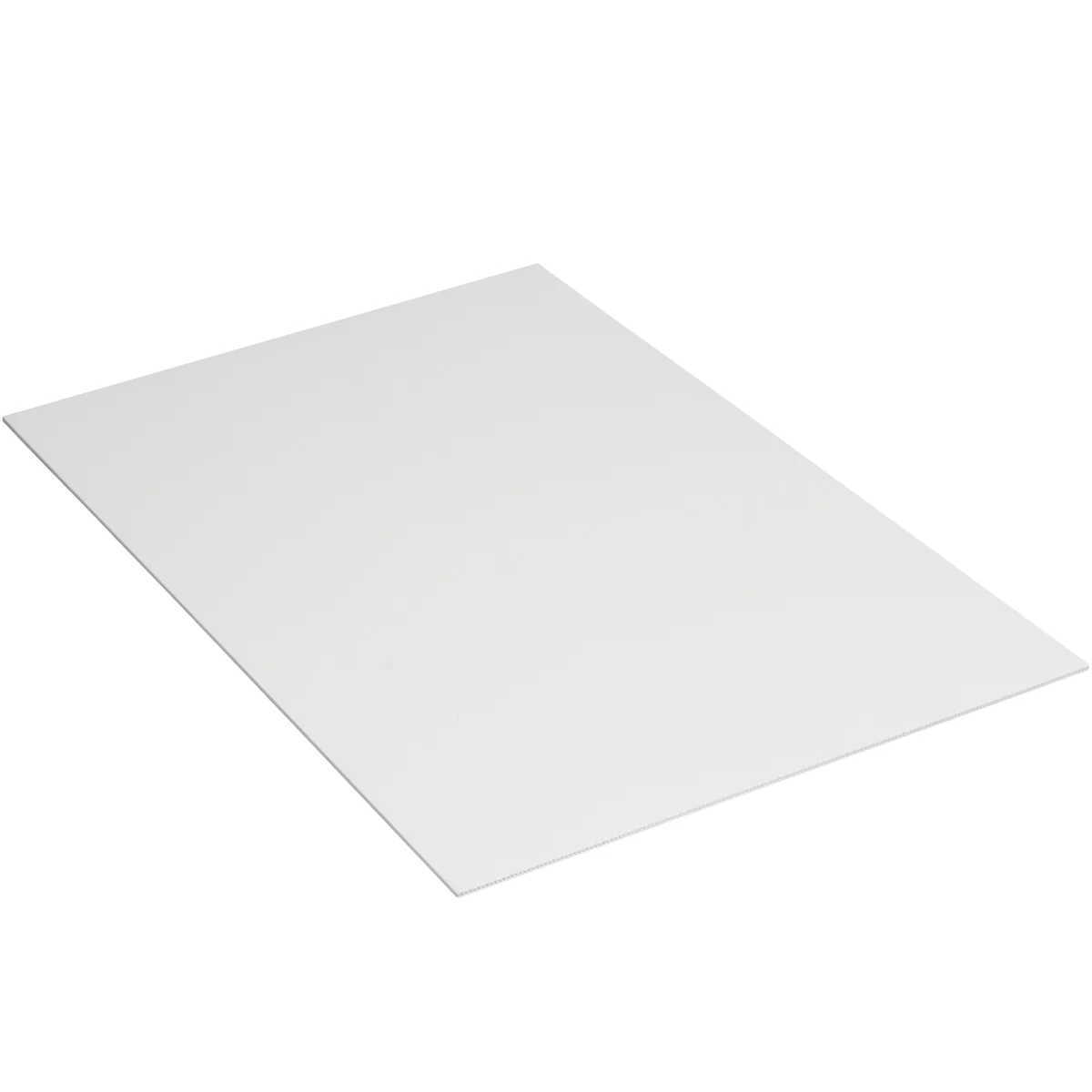 48 x 48 White Plastic Corrugated Sheets 10/Bundle