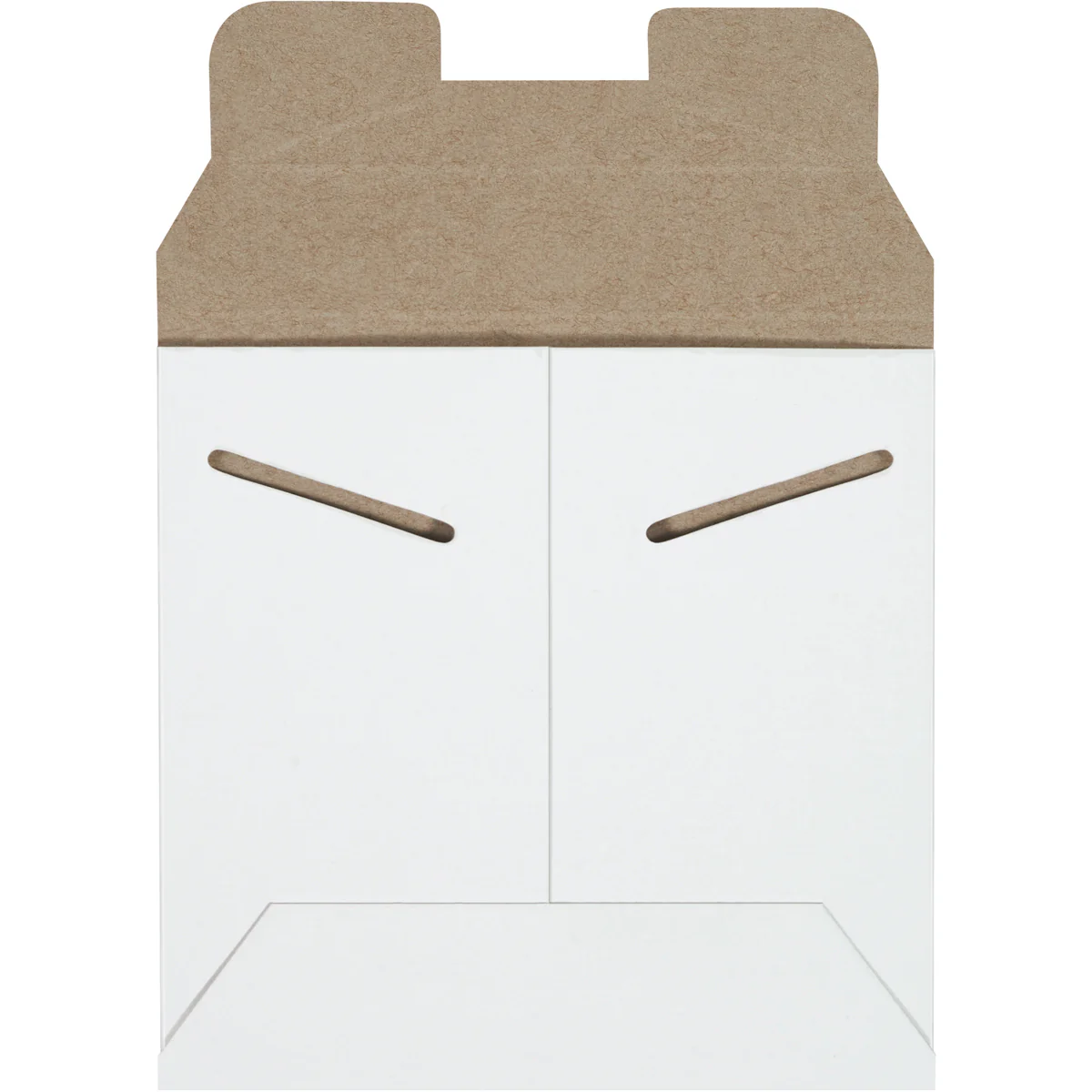 5 1/8 x 5 1/8 White Rigid Mailer 200/Case