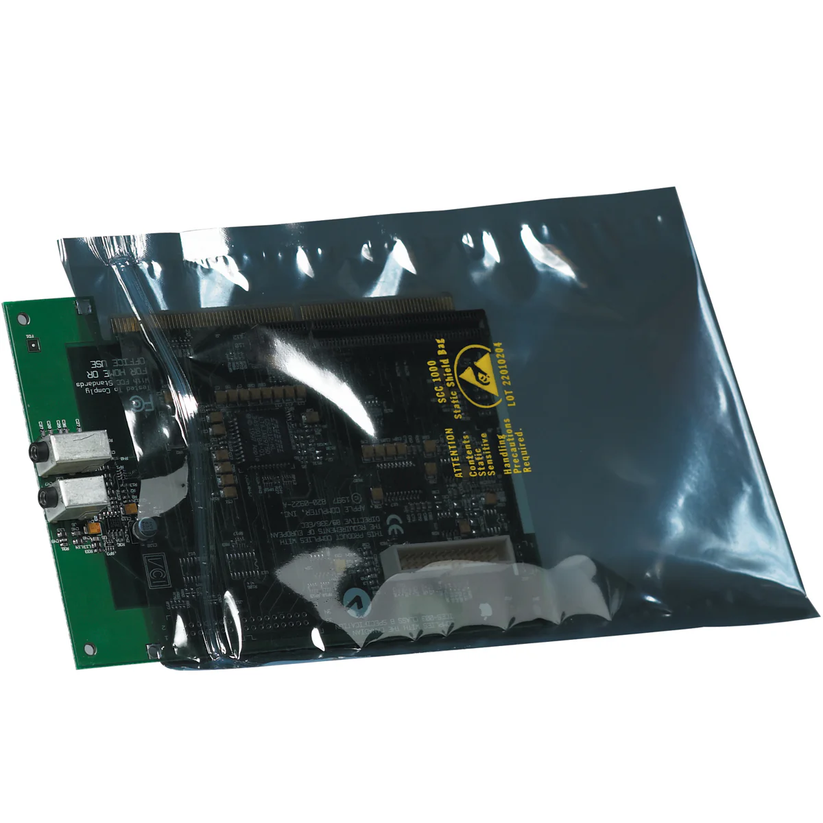 5 x 5 Reclosable Static Shielding Bags - Printed 100/Case
