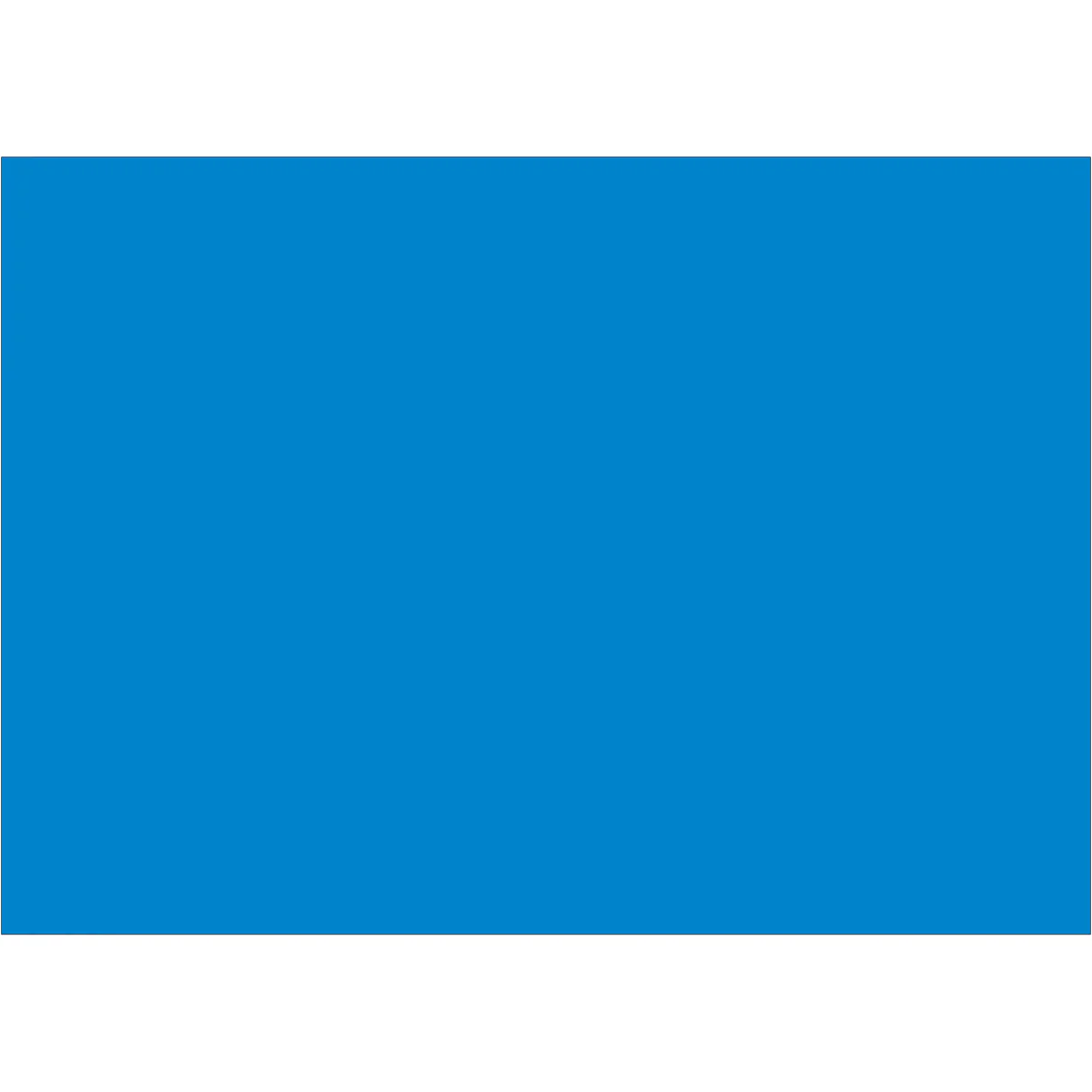 5 x 7" Light Blue Inventory Rectangle Labels 500/Roll