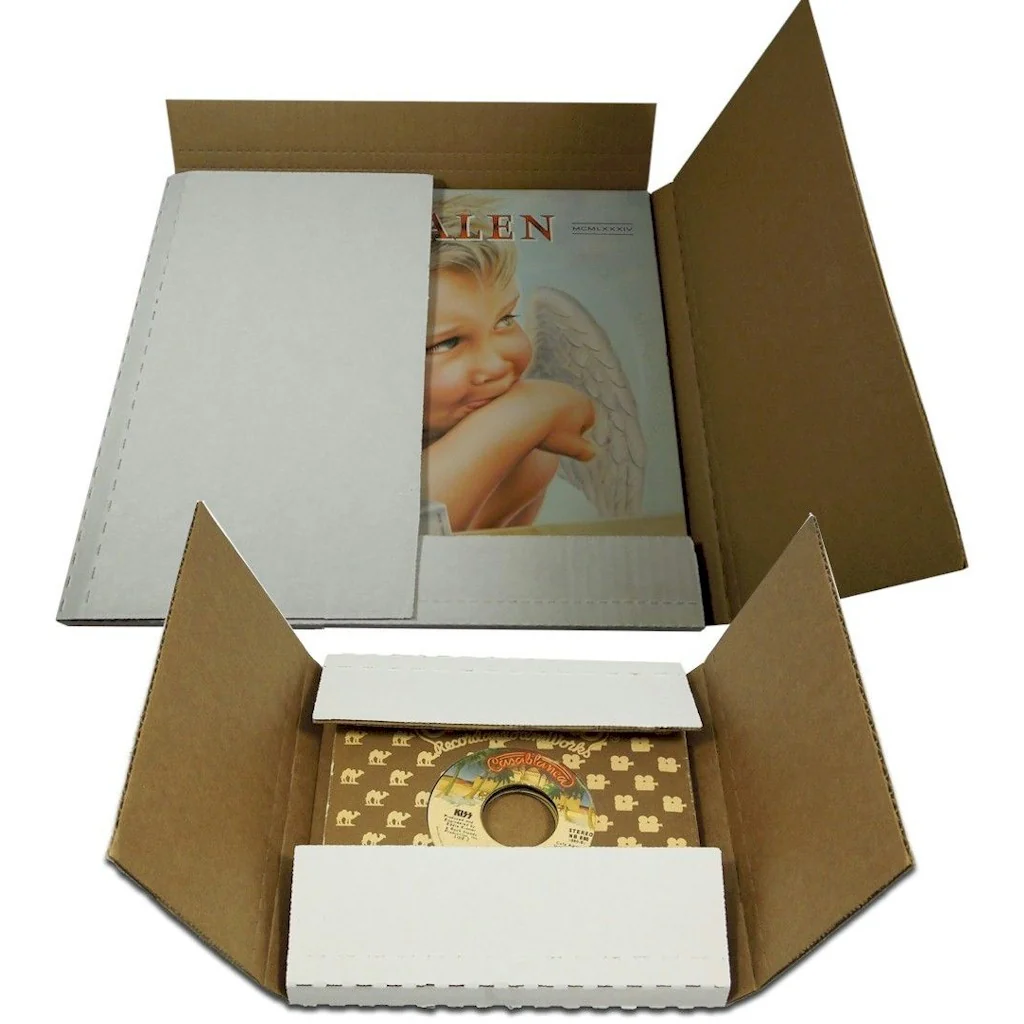 50 LP Mailers & 50 45 RPM Mailers Combo Pack 100 Mailers Total