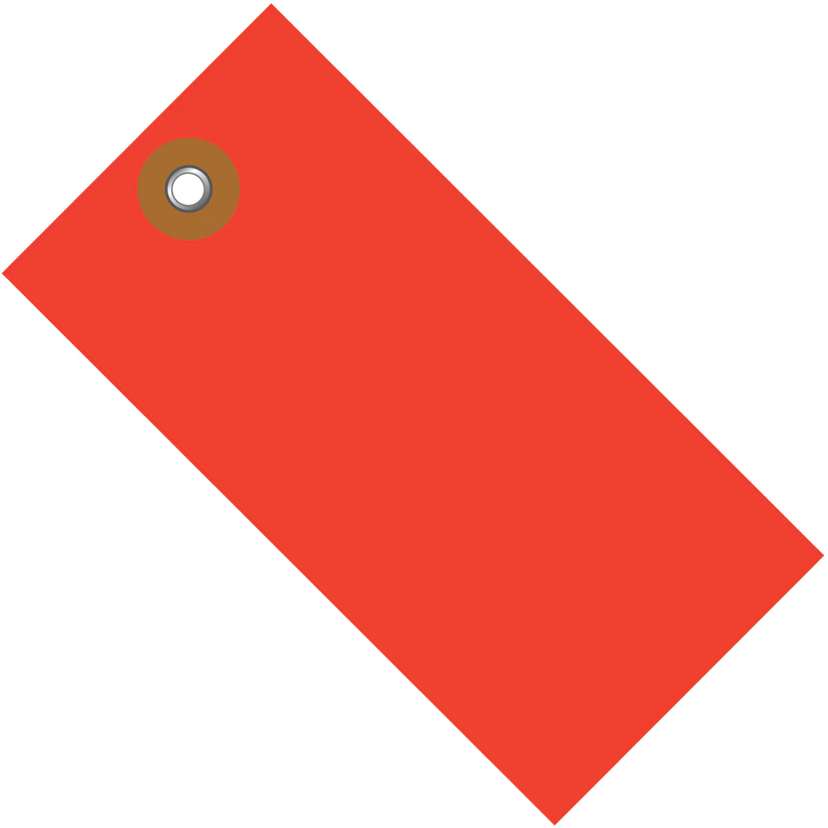6-1/4 x 3-1/8 Red Tyvek Tags 100/Case