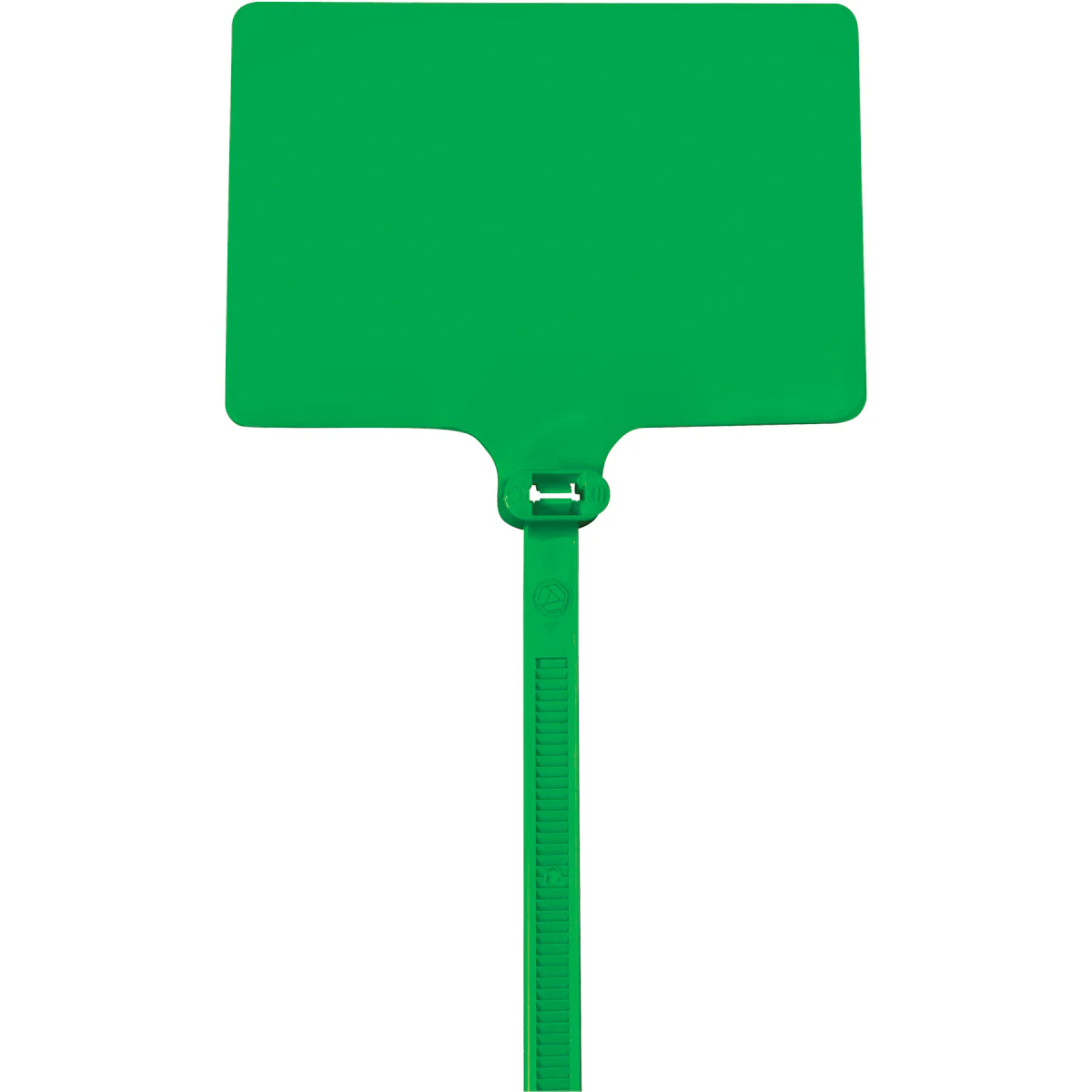 6" (120 lb Tensile) Green Identification Cable Ties 100/Case